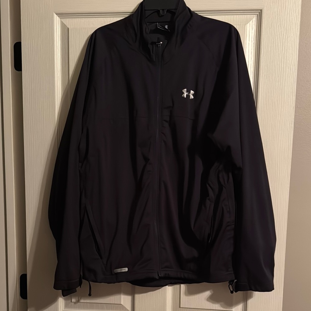 Under Armour Black Performance Jacket Lightweight Athletic Wear
